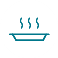 Cooked and served with ease Cooked and served with ease