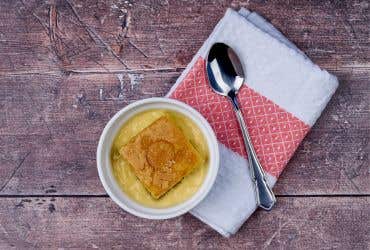 individuali hot dessert meals Sticky toffee pudding carte choix